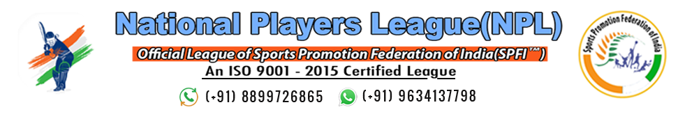 T20 NPL #The National Players League Logo