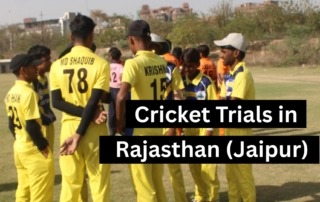 Cricket Trials in Rajasthan (Jaipur)