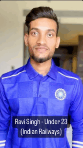 Ravi Singh – U23 Indian Railways Cricketer
