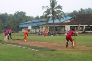 Goa Heroes Cup cricket action