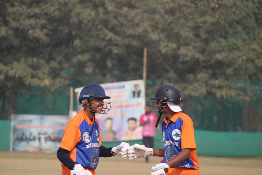 IMG_9184 Players demonstrating batting and bowling skills during cricket trials with focus on technique, accuracy, and match performance