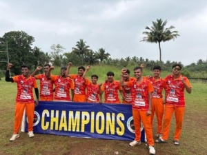 Goa Heroes Cup celebration