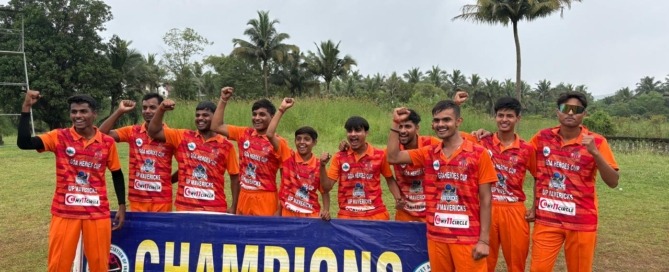 Goa Heroes Cup celebration