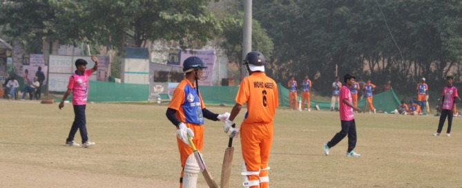 cricket league T20NPL final match scene showing professional gameplay and match intensity