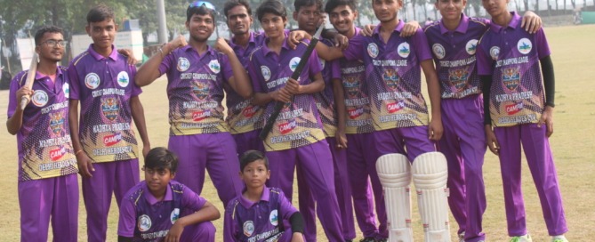 cricket league T20NPL players celebrating team performance after a competitive T20 match