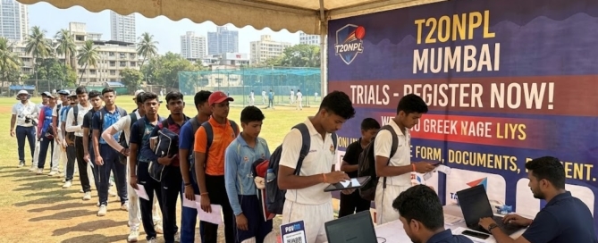Cricket Trials in Mumbai