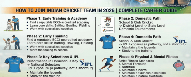 How to Join Indian Cricket Team