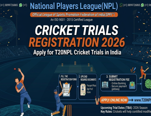 🏏 Cricket Trials Registration 2026 | Apply for T20NPL Cricket Trials in India