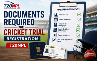 Documents Required for Cricket Trial Registration T20NPL