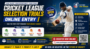 Cricket League Selection Trial