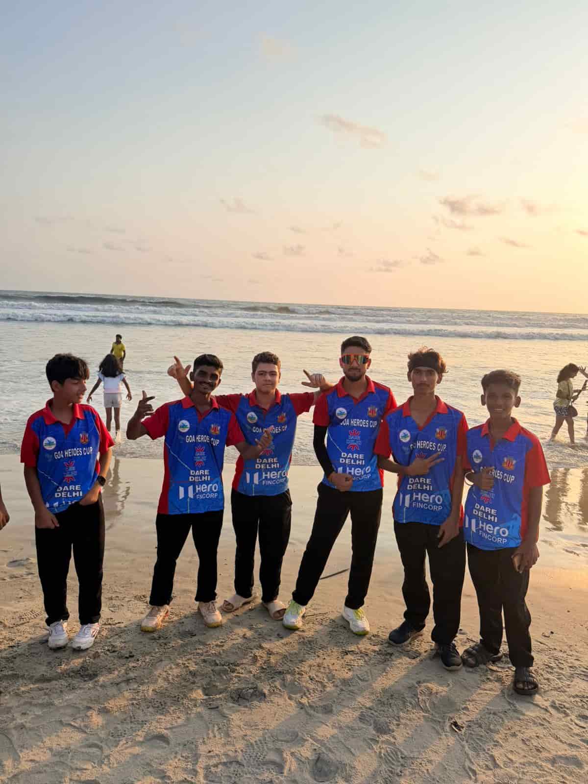 Goa Heroes Cup Cricket Team Beach Camp and Selection Session 2026